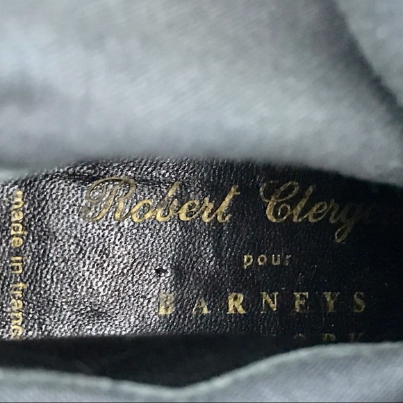 SOLD! N/A ~ROBERT CLERGERIE ~7.5 BLACK Quilam Stretch SUEDE BOOT ~Made in FRANCE - Picture 7 of 9